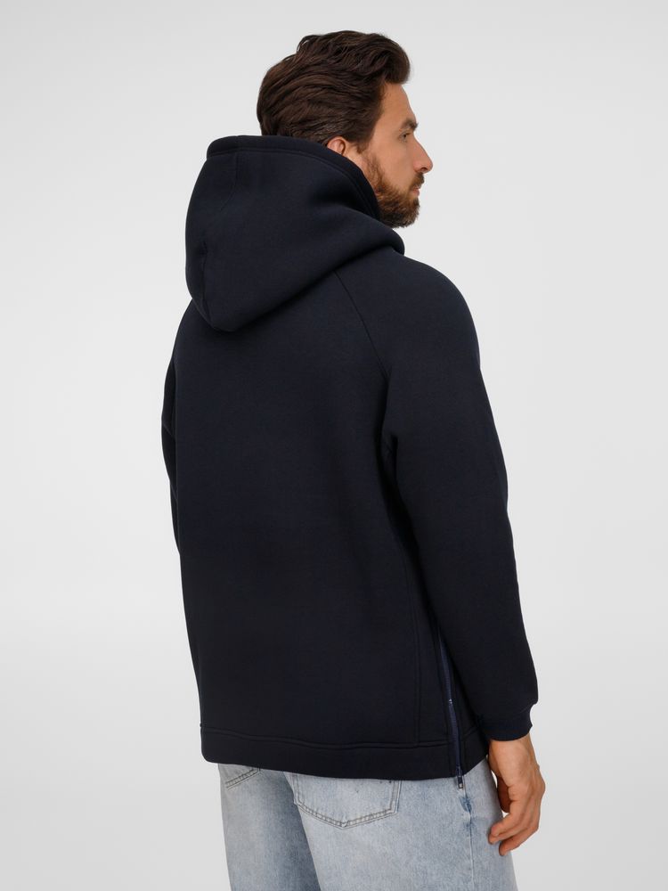 Худи унисекс оверсайз Easy Street, темно-синее / Миниатюра модельного (1000)