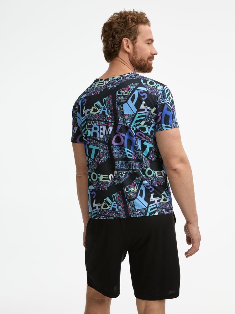 Футболка унисекс Senti с полной запечаткой на заказ / Миниатюра модельного (1000)