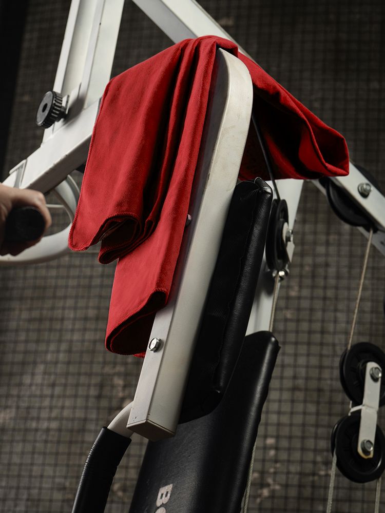 Полотенце из микрофибры Vigo S, красное / Миниатюра имиджевого (1000)