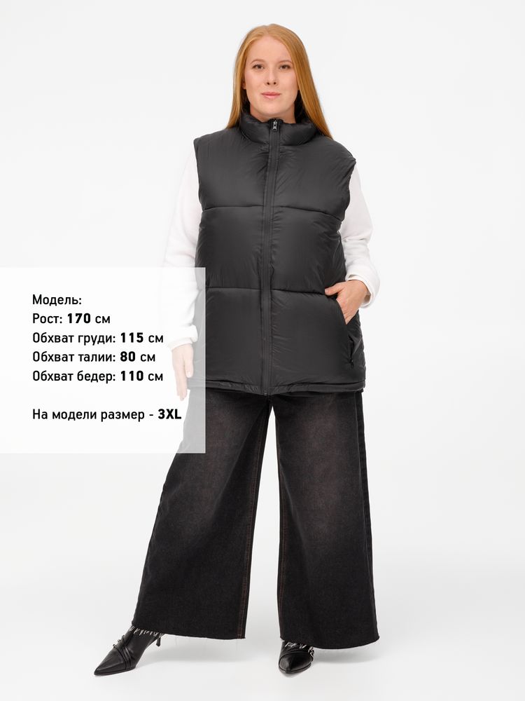 Жилет двусторонний V2, серый / Миниатюра модельного (1000)