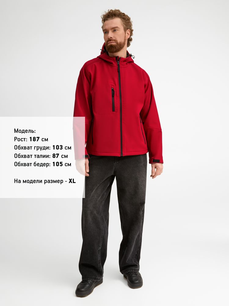 Куртка мужская с капюшоном Replay Men 340, красная / Миниатюра модельного (1000)