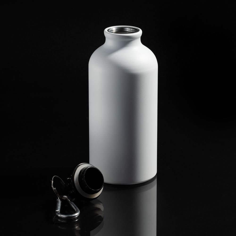 Бутылка для воды Funrun 400, белая / Миниатюра имиджевого (1000)