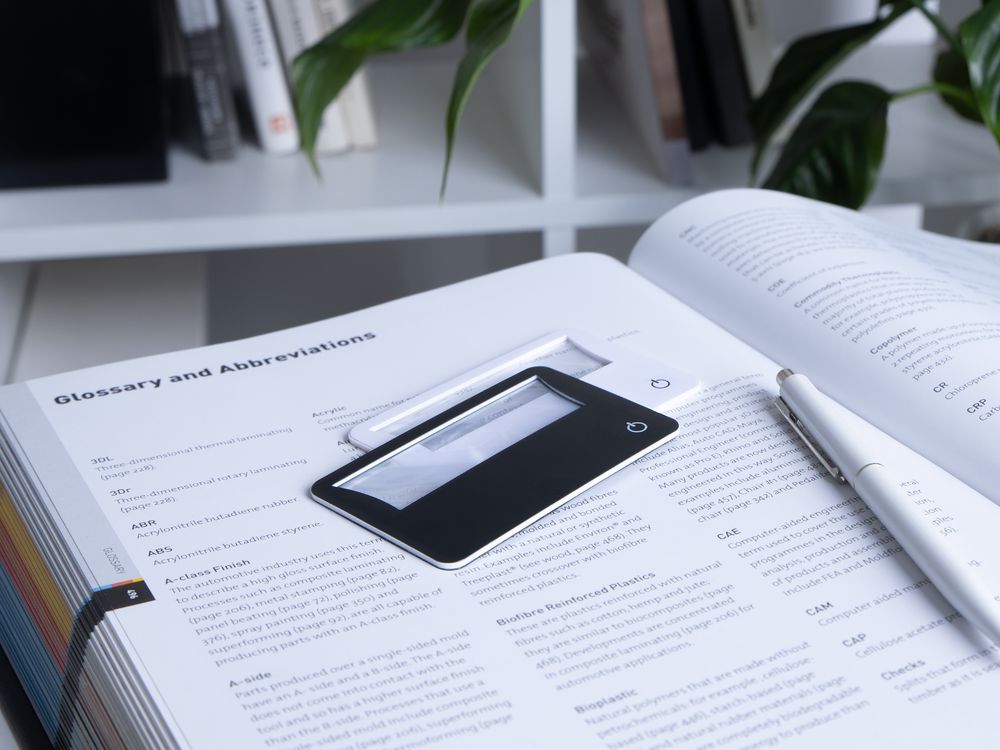 Лупа Visionary, белая / Миниатюра имиджевого (1000)