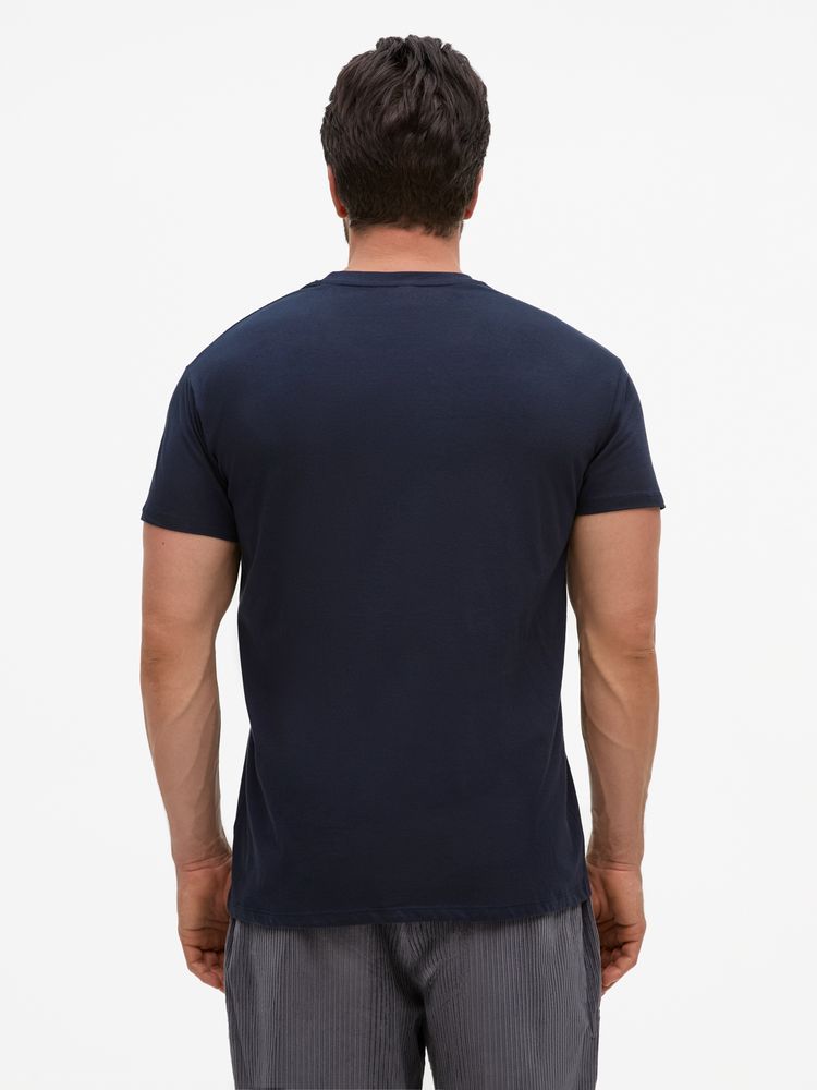 Футболка Regent 150, темно-синяя (navy) / Миниатюра модельного (1000)