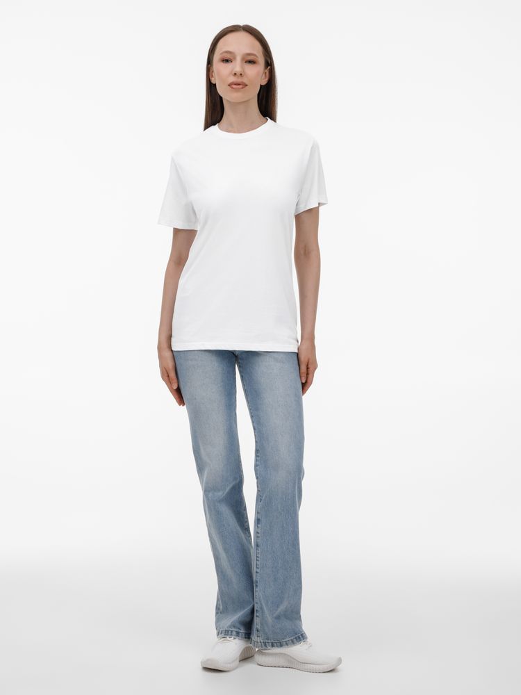 Футболка T-Bolka 180, белая / Миниатюра модельного (1000)