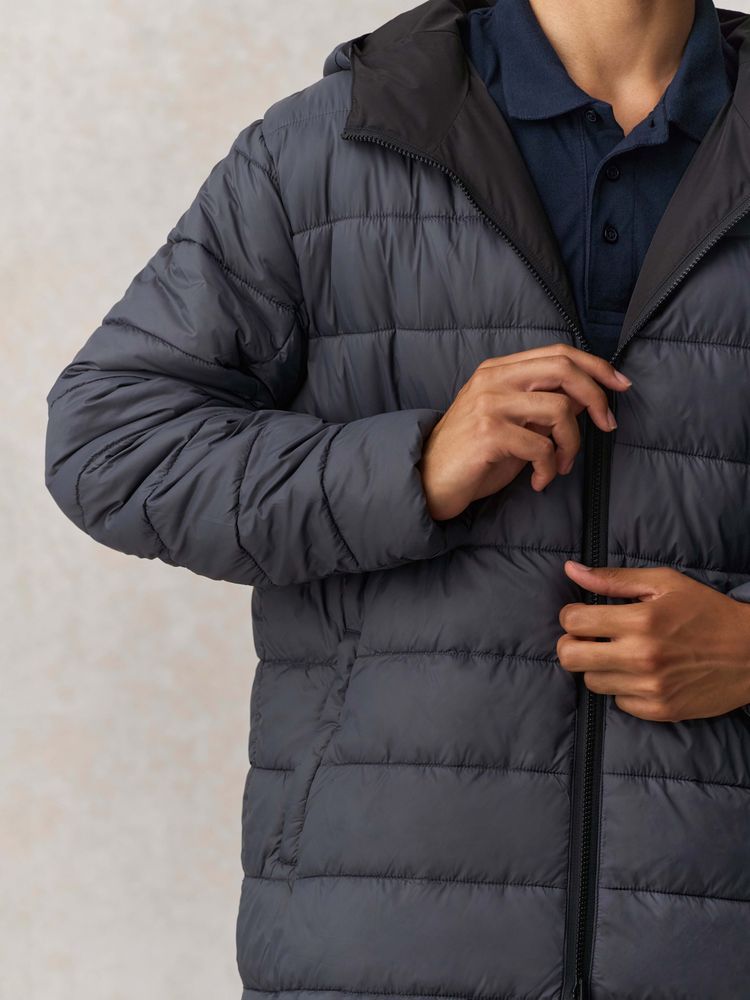 Куртка-парка унисекс Reverse, темный хаки / Миниатюра модельного (1000)