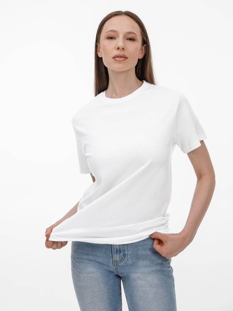 Футболка T-Bolka 180, белая / Миниатюра модельного (1000)