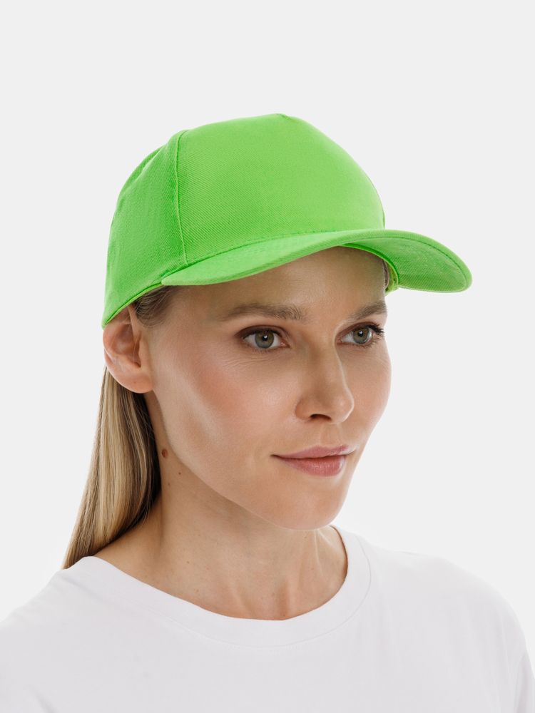 Бейсболка Long Beach, зеленое яблоко / Миниатюра модельного (1000)