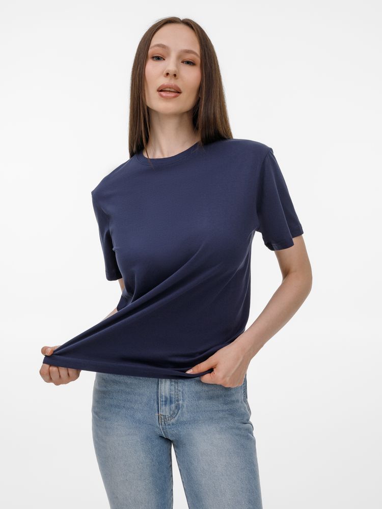 Футболка T-Bolka 180, темно-синяя / Миниатюра модельного (1000)