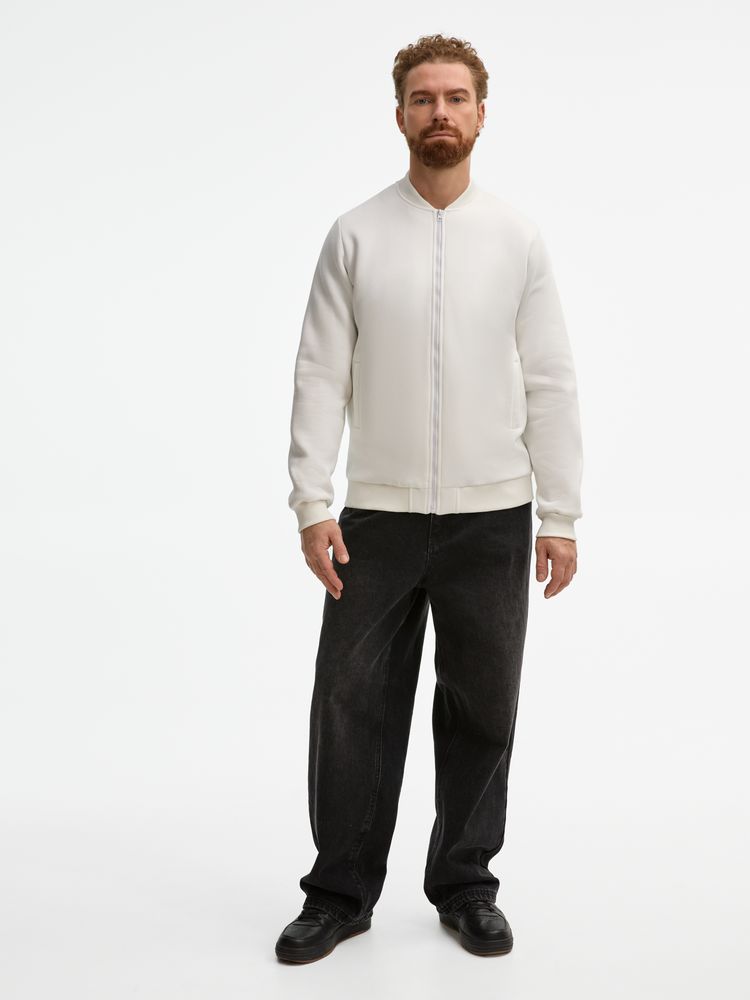 Бомбер унисекс Estado, молочно-белый / Миниатюра модельного (1000)