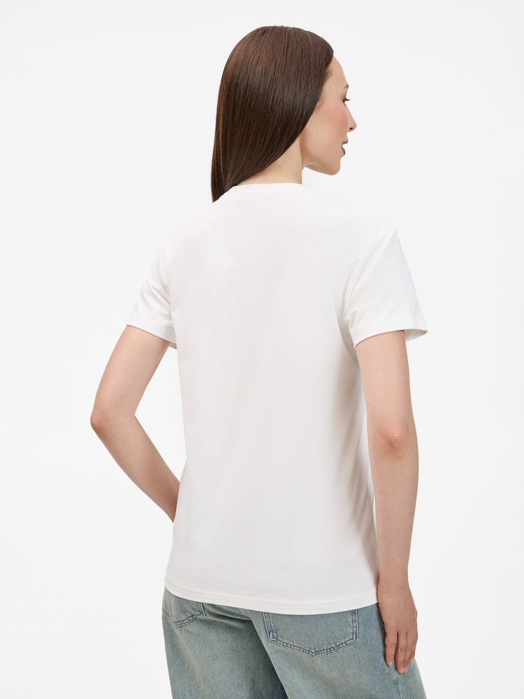 Футболка унисекс T-Bolka 200, белая / Миниатюра модельного (1000)