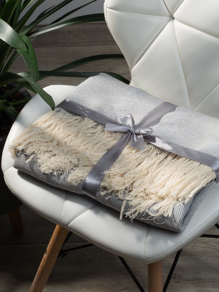 Плед «Сенеж», серый / Миниатюра имиджевого (1000)