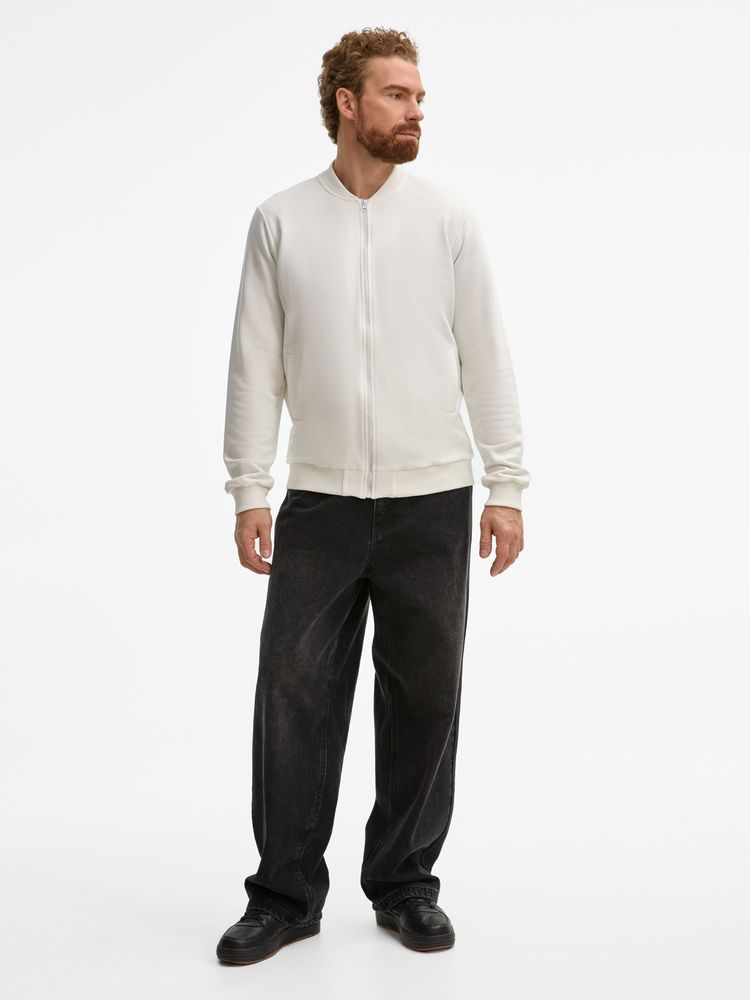 Бомбер унисекс Townie, молочно-белый / Миниатюра модельного (1000)