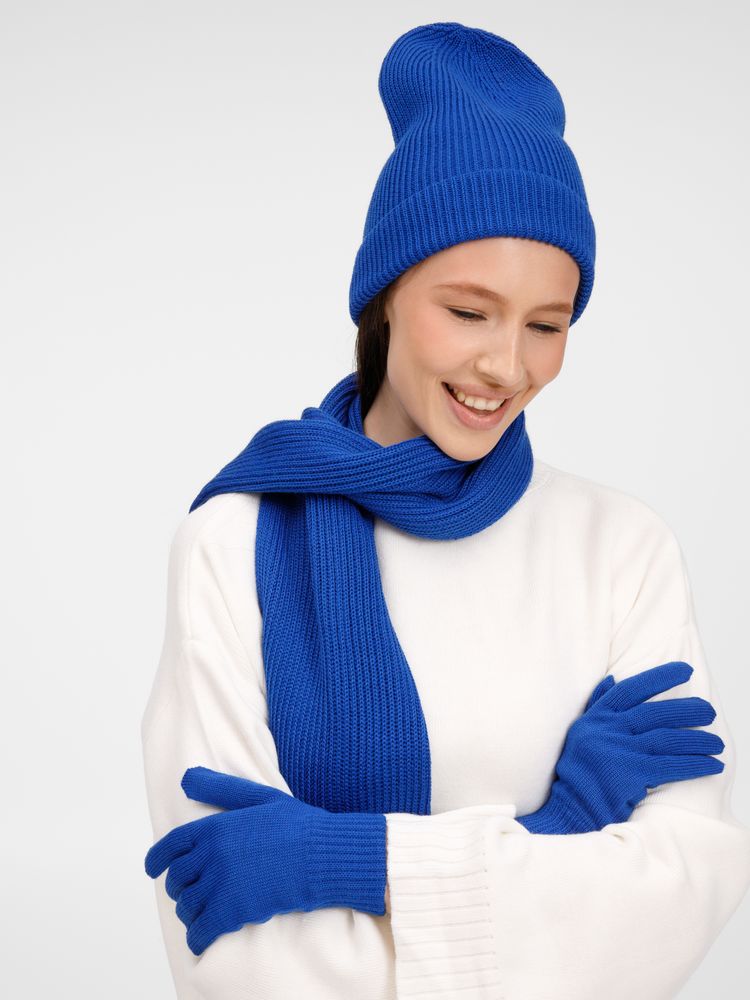 Перчатки Nobilis Mono, королевский синий / Миниатюра модельного (1000)