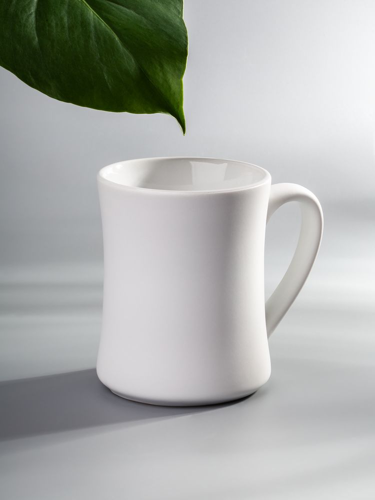 Кружка Gratia, белая / Миниатюра имиджевого (1000)