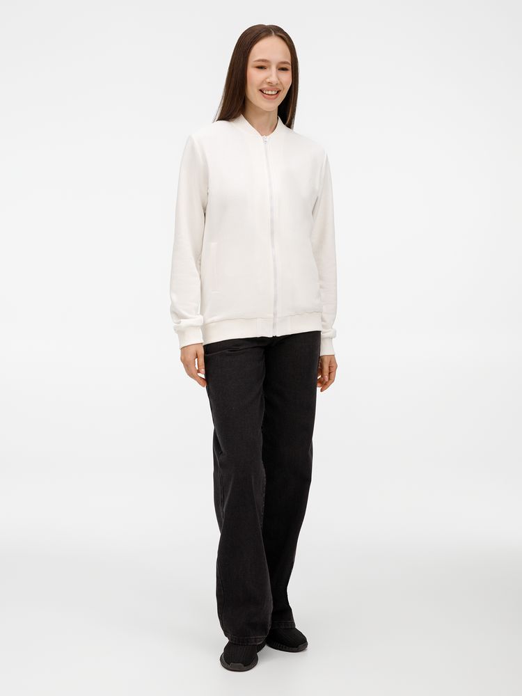 Бомбер унисекс Townie, молочно-белый / Миниатюра модельного (1000)