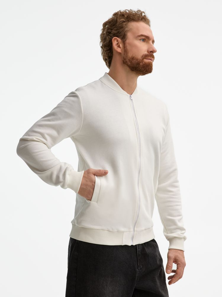 Бомбер унисекс Townie, молочно-белый / Миниатюра модельного (1000)