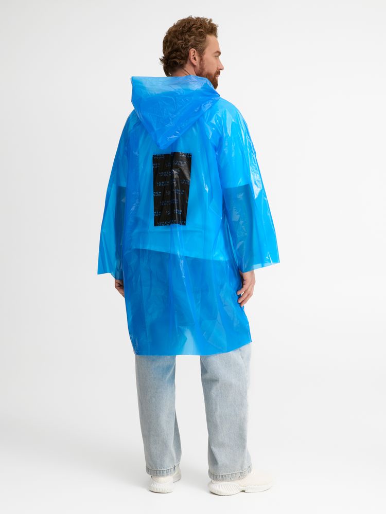 Дождевик-плащ BrightWay с печатью в один цвет на заказ / Миниатюра модельного (1000)