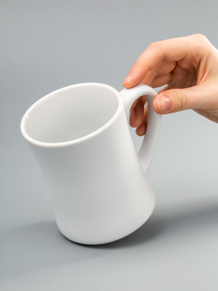 Кружка Gratia, белая / Миниатюра имиджевого (1000)