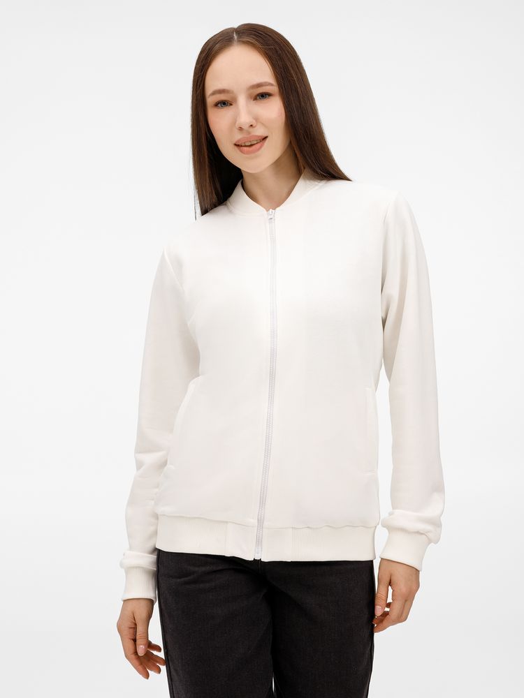 Бомбер унисекс Townie, молочно-белый / Миниатюра модельного (1000)