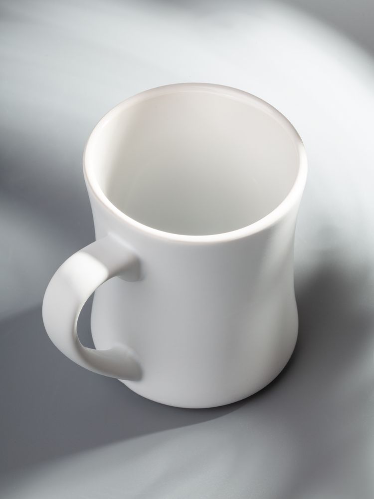 Кружка Gratia, белая / Миниатюра имиджевого (1000)