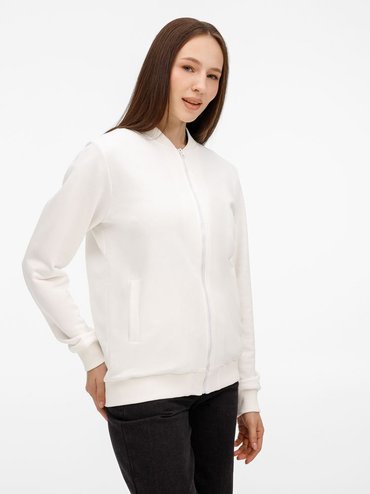 Бомбер унисекс Townie, молочно-белый / Миниатюра модельного (1000)