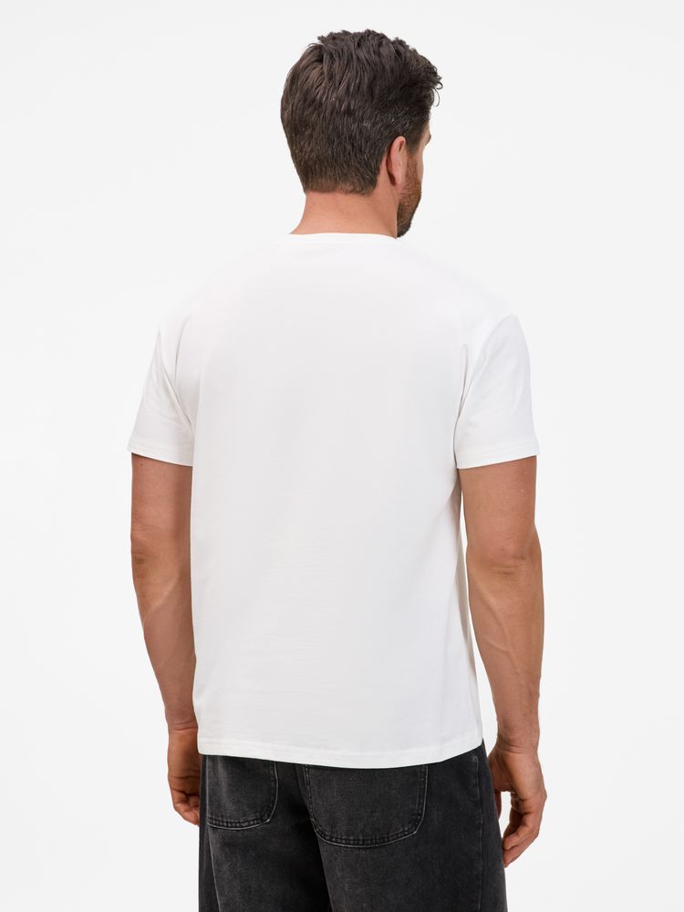 Футболка унисекс T-Bolka 200, белая / Миниатюра модельного (1000)