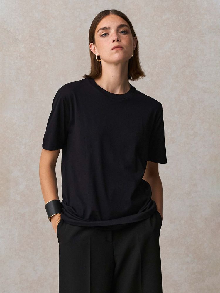 Футболка унисекс Lyam, белая (белоснежная) / Миниатюра модельного (1000)