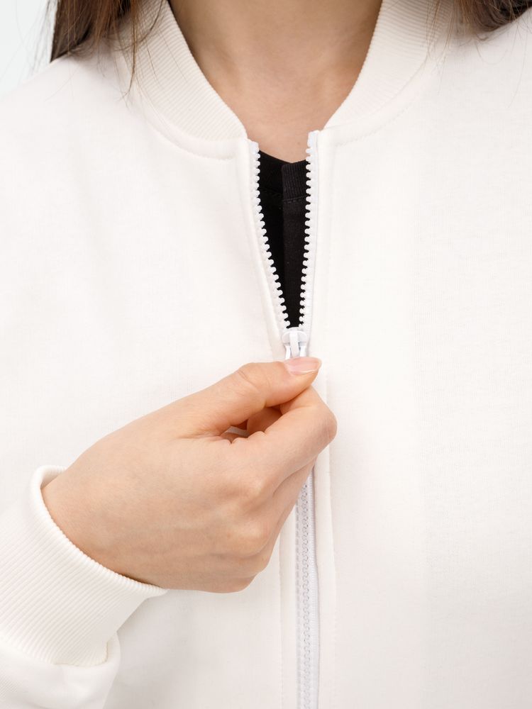 Бомбер унисекс Townie, молочно-белый / Миниатюра модельного (1000)