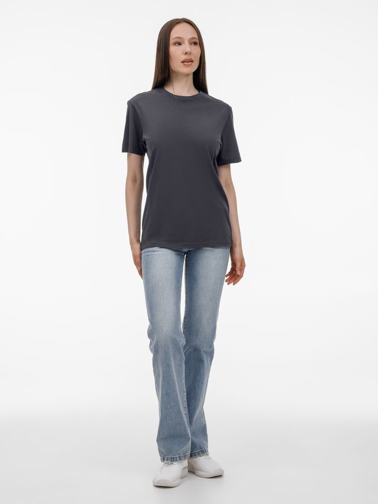 Футболка T-Bolka 180, темно-серая / Миниатюра модельного (1000)