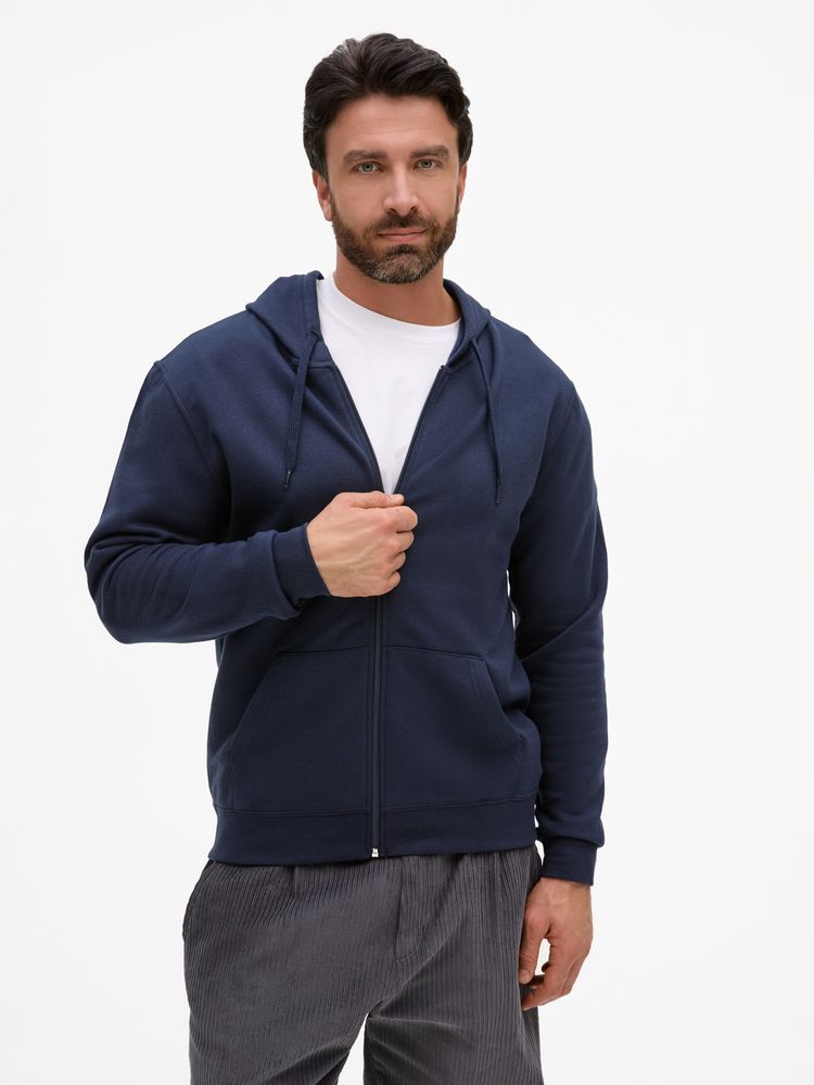 Толстовка унисекс Stone, темно-синяя / Миниатюра модельного (1000)