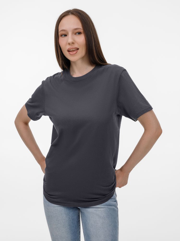 Футболка T-Bolka 180, темно-серая / Миниатюра модельного (1000)