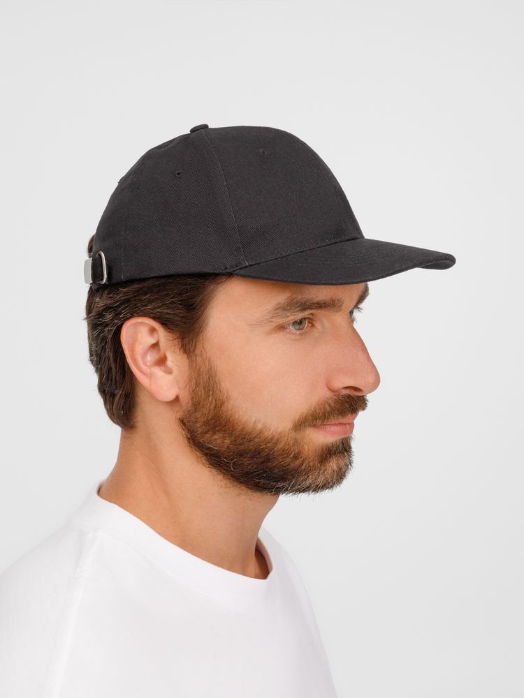 Бейсболка Buffalo, темно-серая (графит) / Миниатюра модельного (1000)