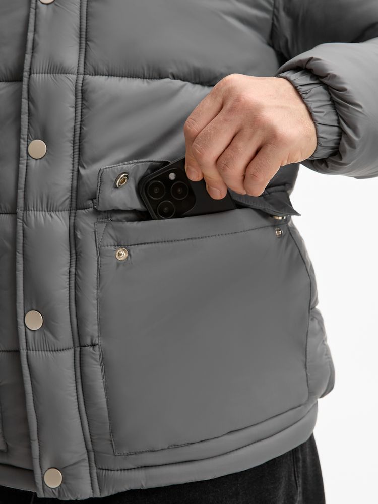 Куртка Ben Mac, серая / Миниатюра модельного (1000)