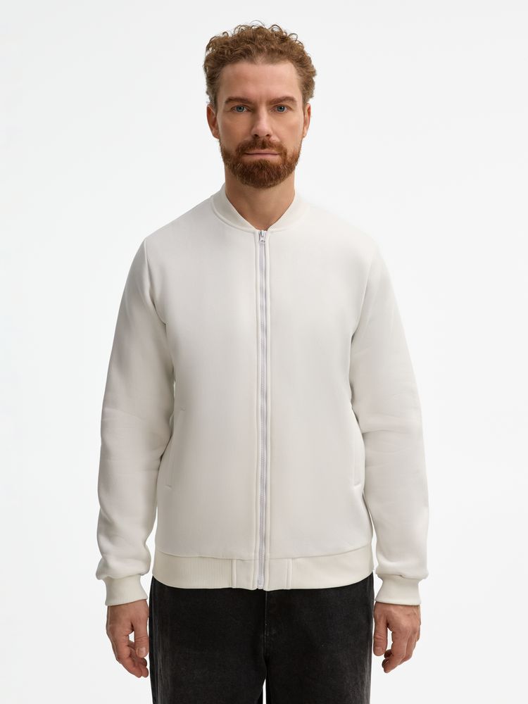 Бомбер унисекс Estado, молочно-белый / Миниатюра модельного (1000)
