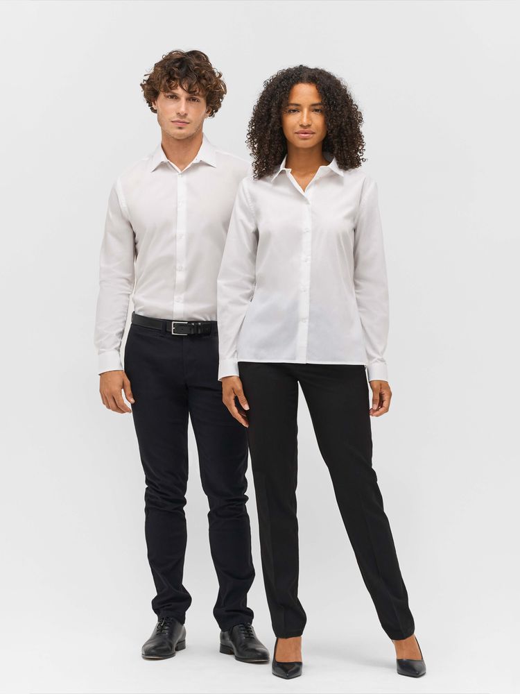 Рубашка женская Bailey Women, белая / Миниатюра модельного (1000)