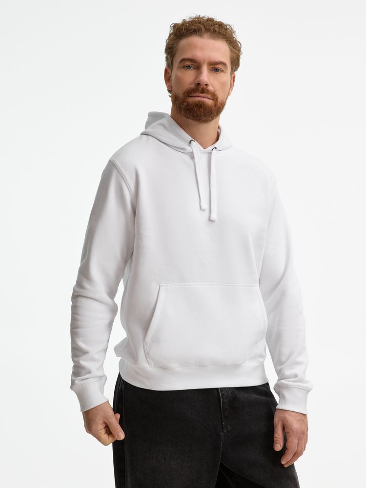 Толстовка унисекс Spencer, белая / Миниатюра модельного (1000)