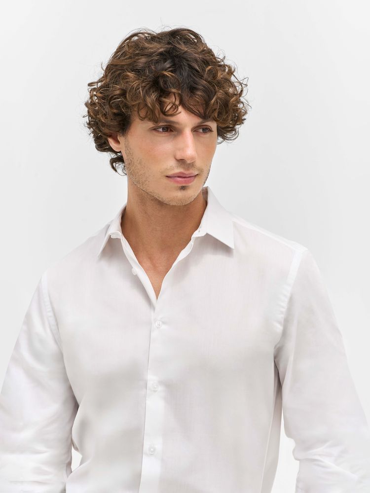 Рубашка мужская Bailey, голубая / Миниатюра модельного (1000)