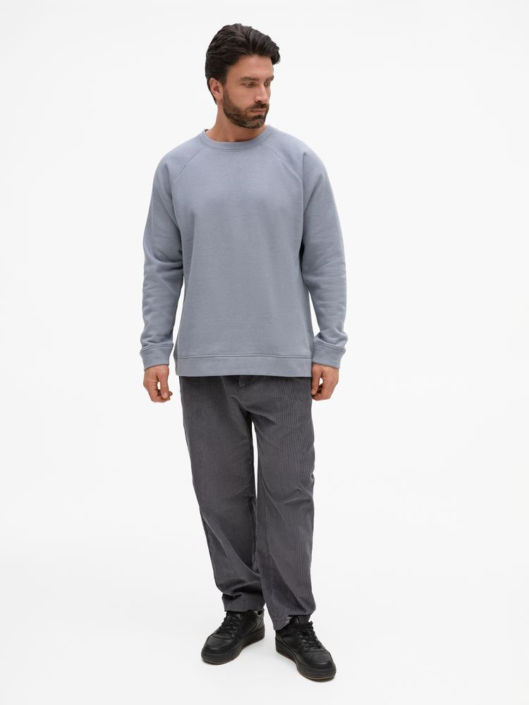 Свитшот унисекс S1, серый / Миниатюра модельного (1000)