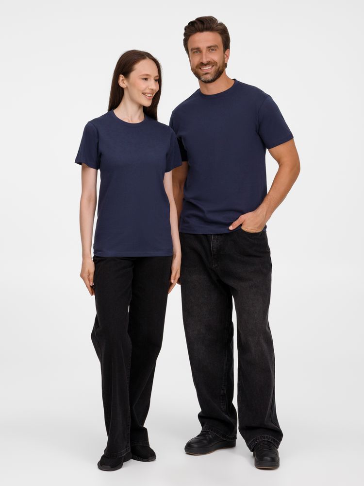 Футболка T-Bolka 180, темно-синяя / Миниатюра модельного (1000)