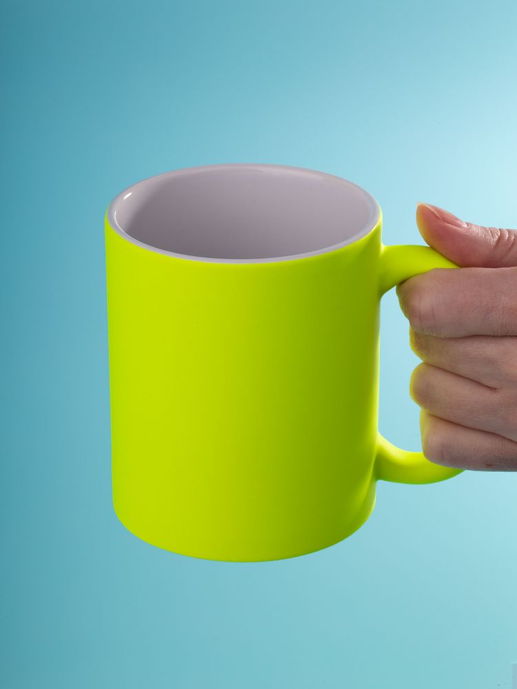 Кружка Colorido, желтый неон / Миниатюра имиджевого (1000)