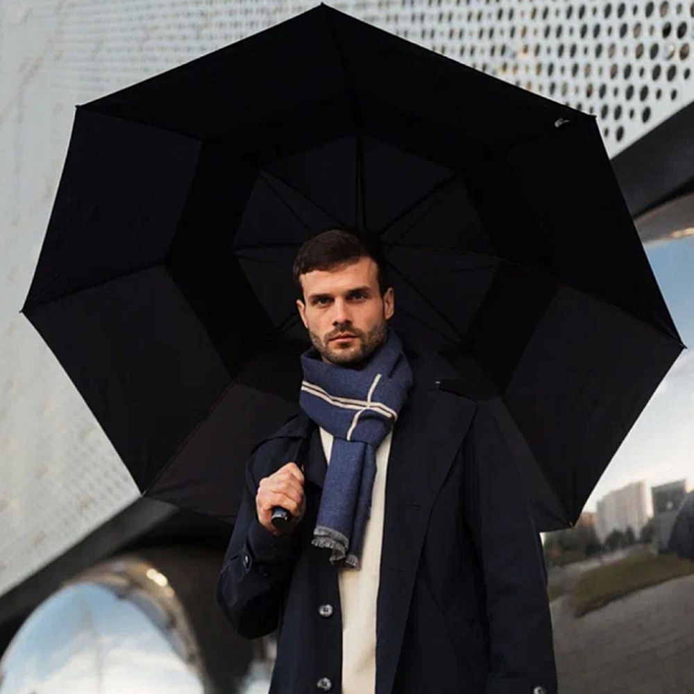 Зонт-трость Executive, черный / Миниатюра модельного (1000)