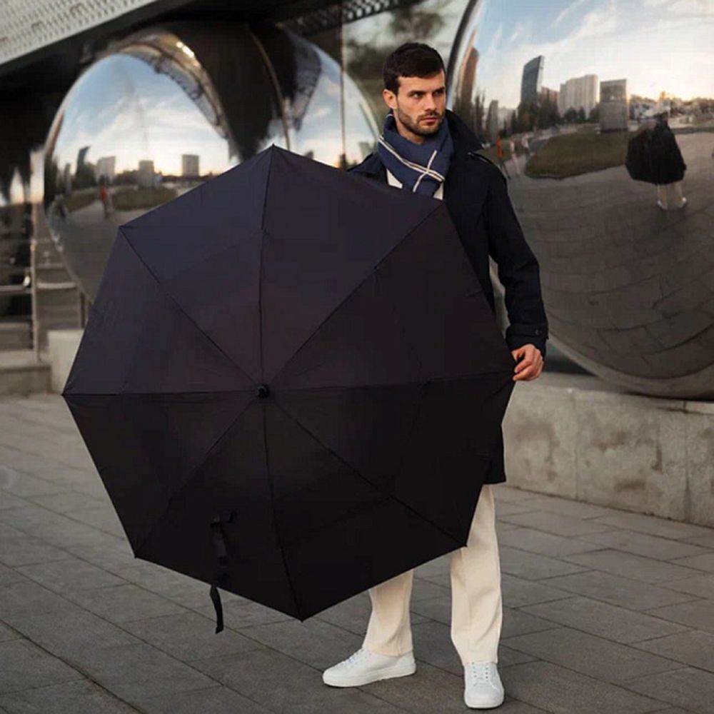 Зонт-трость Executive, черный / Миниатюра модельного (1000)