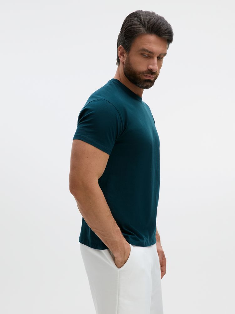 Футболка Imperial 190, синяя (petrol) / Миниатюра модельного (1000)