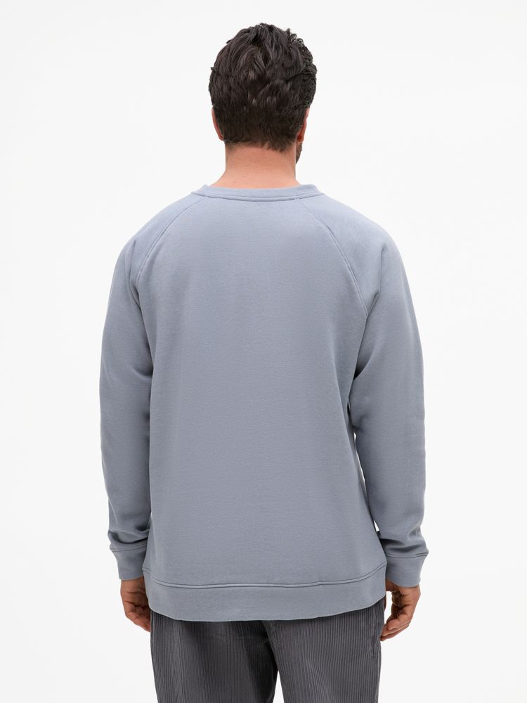 Свитшот унисекс S1, серый / Миниатюра модельного (1000)