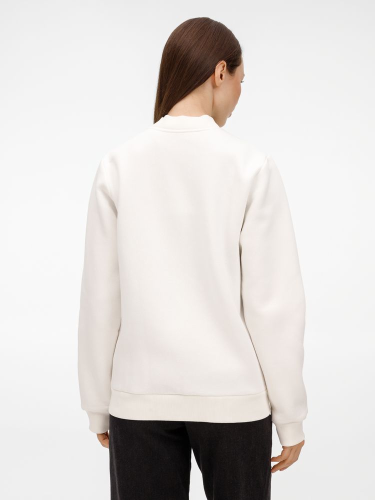 Бомбер унисекс AtmosWear, молочно-белый / Миниатюра модельного (1000)