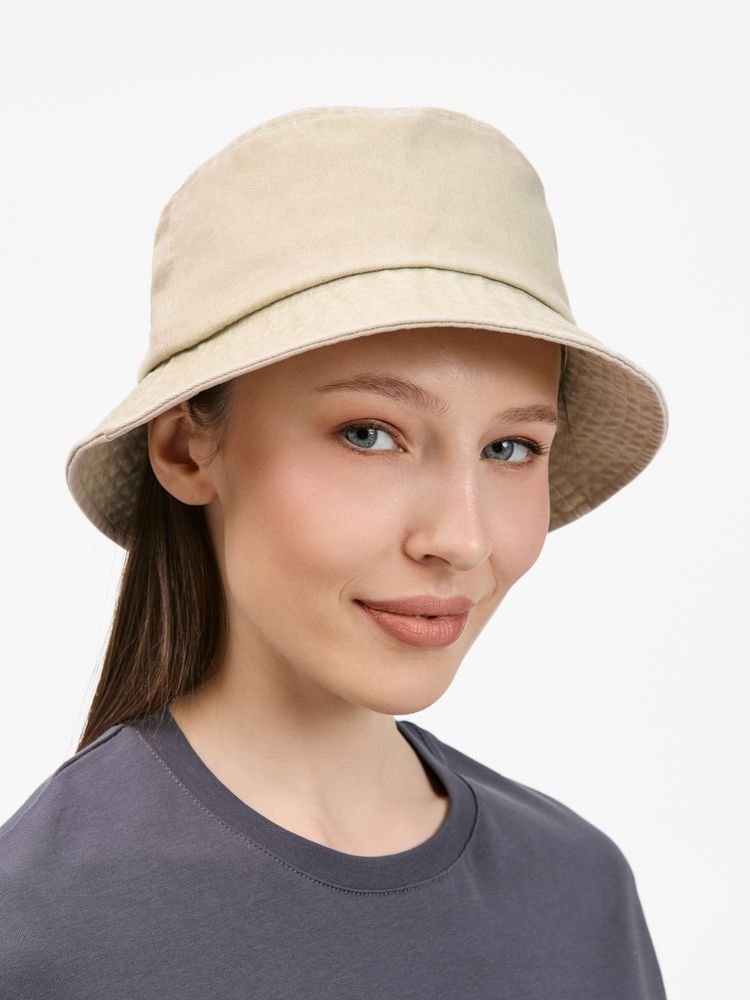 Панама Berwi, бежевая / Миниатюра модельного (1000)