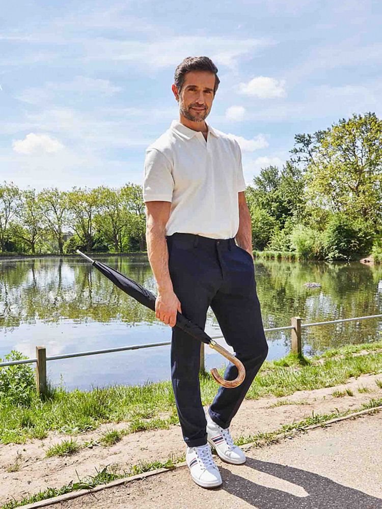 Зонт-трость Commissioner, черный / Миниатюра модельного (1000)