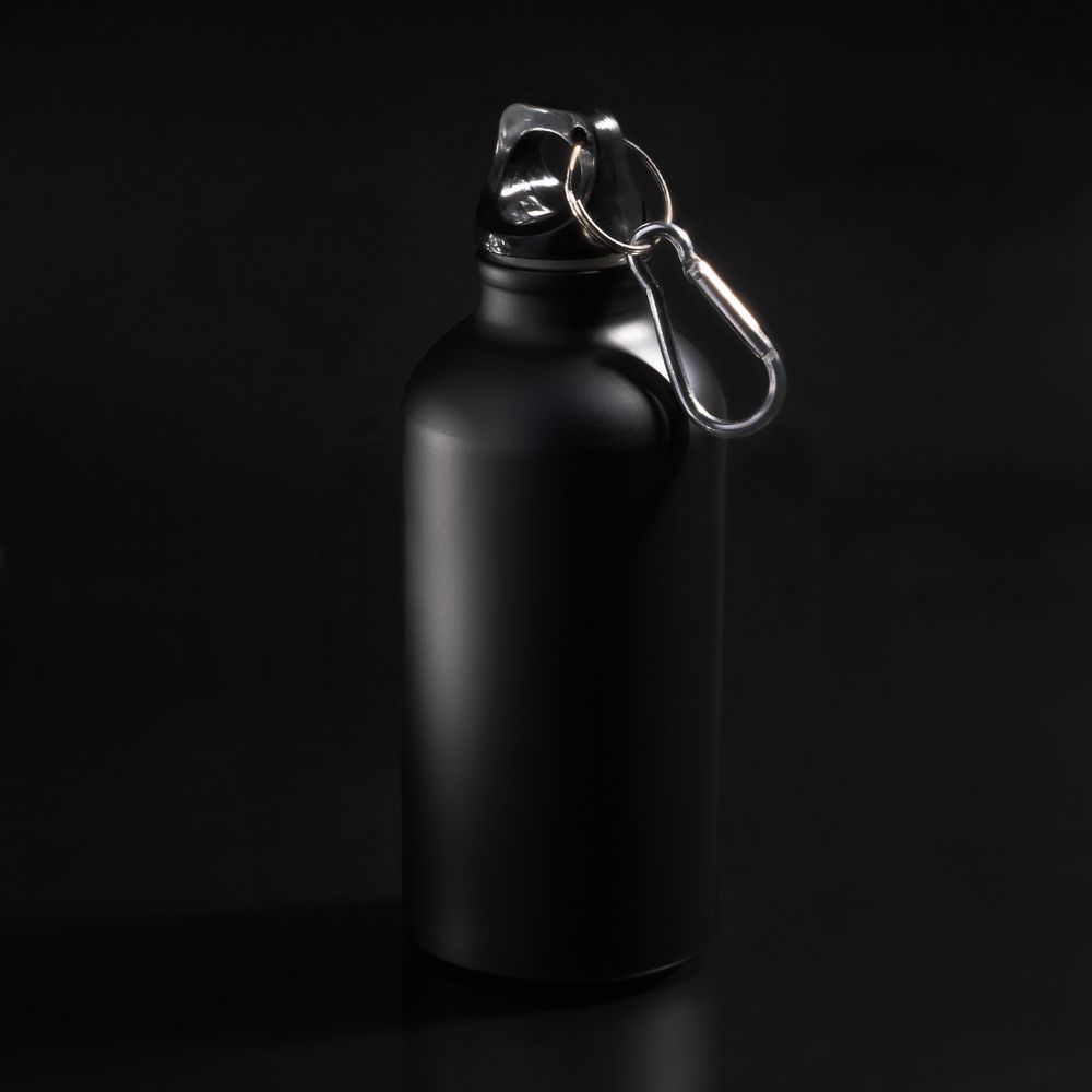Бутылка для воды Funrun 400, черная / Миниатюра имиджевого (1000)