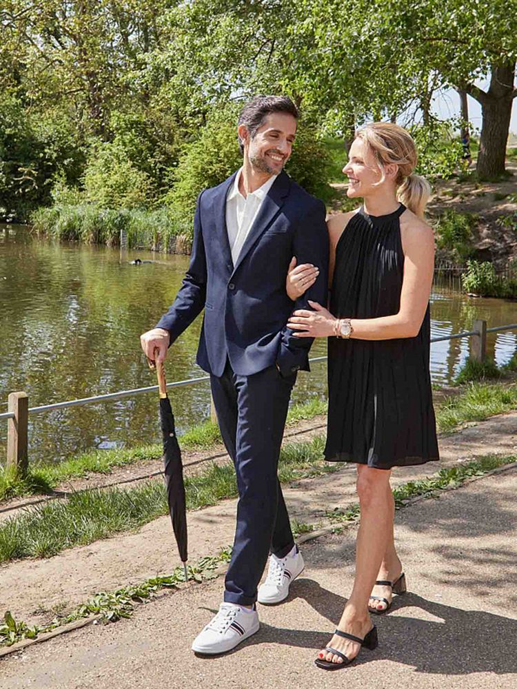 Зонт-трость Commissioner, черный / Миниатюра модельного (1000)